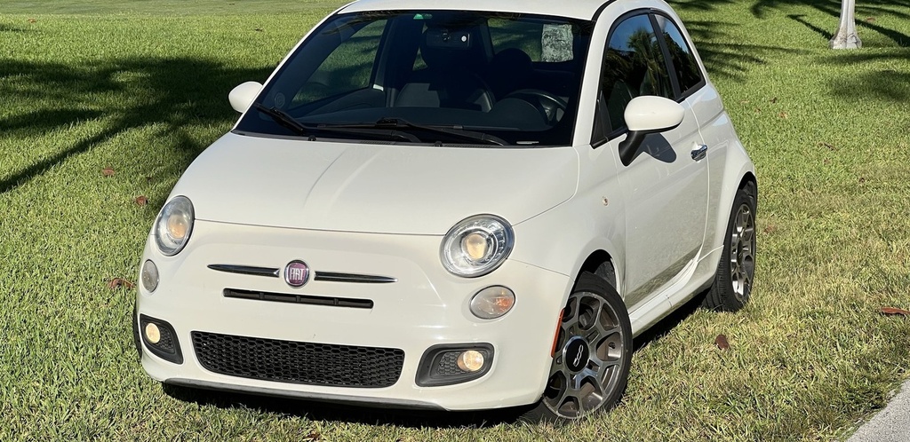 FIAT 500 2012 WHITE