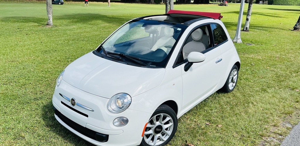 Fiat Convertible 2016 White