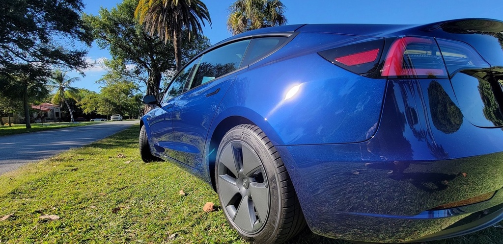 Tesla Model 3 2021 Blue