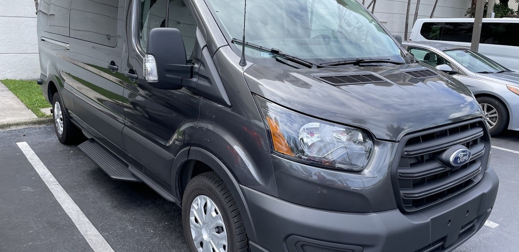 Ford Transit-350 Wagon 2020 Gray