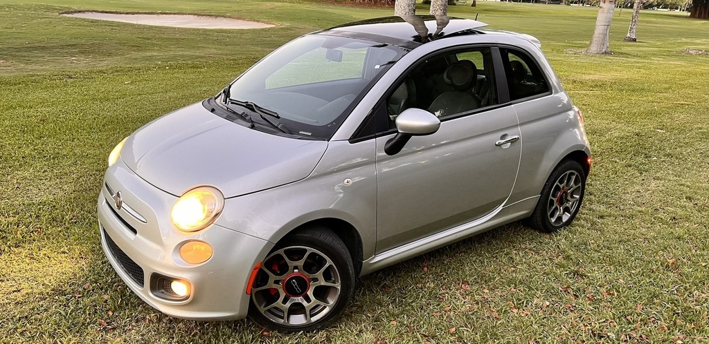 Fiat 500 2012 Silver