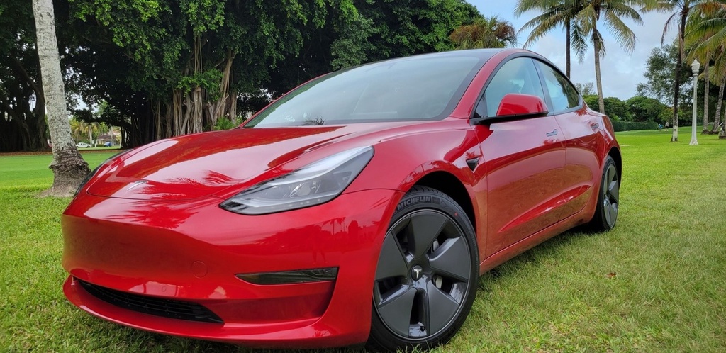 Tesla Model 3 2021 Red (copiar)